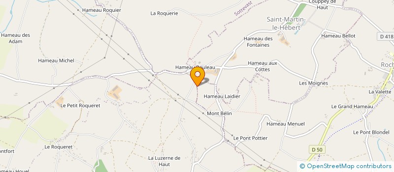 localisation de l'entreprise MONSIEUR JEAN-BAPTISTE PELLERIN à BRICQUEBEC-EN-COTENTIN