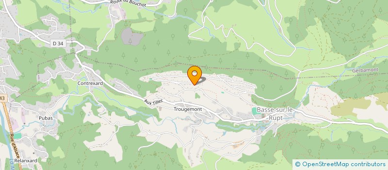 localisation de l'entreprise MONSIEUR JEAN-BAPTISTE PERRIN  BASSE-SUR-LE-RUPT