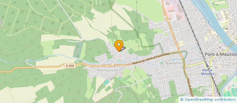 localisation de l'entreprise MONSIEUR JEAN-BAPTISTE PERTSNER  MONTAUVILLE