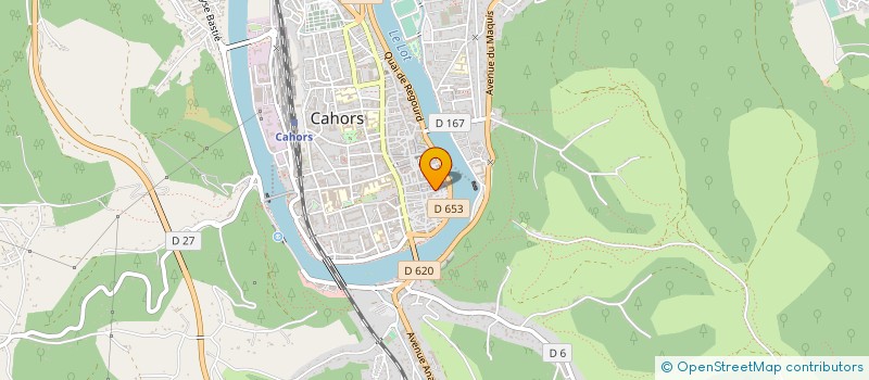 localisation de l'entreprise MONSIEUR JEAN-BAPTISTE PEYTAVIT  CAHORS