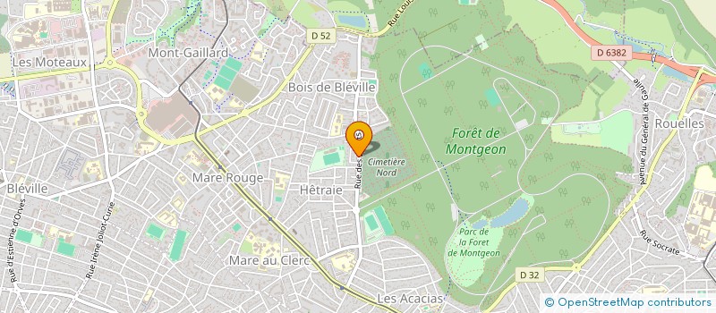 localisation de l'entreprise MONSIEUR JEAN BAPTISTE PHILIPPE à LE HAVRE