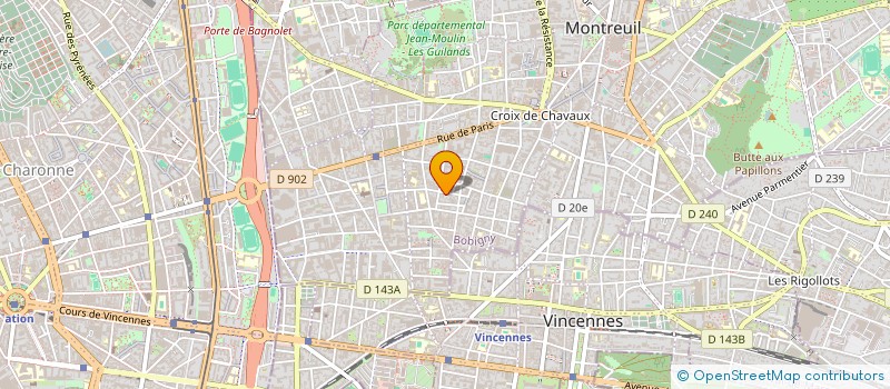 localisation de l'entreprise MONSIEUR JEAN-BAPTISTE PLOIX à MONTREUIL