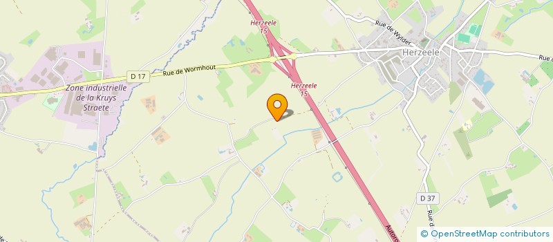 localisation de l'entreprise MONSIEUR JEAN BAPTISTE PLOUVIER  HERZEELE