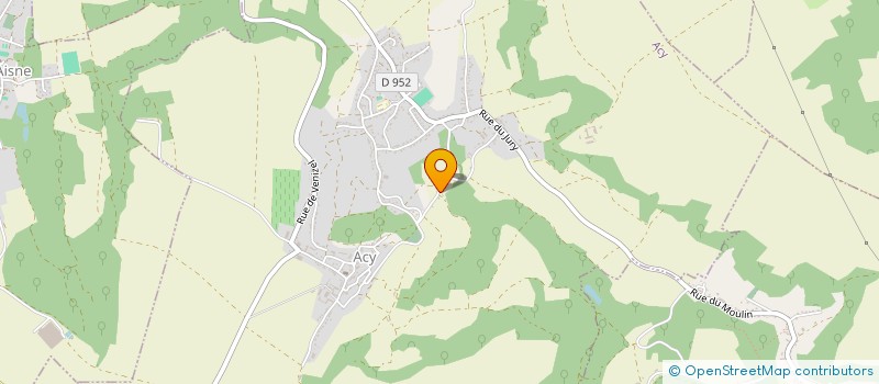 localisation de l'entreprise MONSIEUR JEAN BAPTISTE PLY  ACY