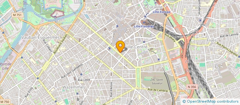 localisation de l'entreprise MONSIEUR JEAN-BAPTISTE POIREL à LILLE