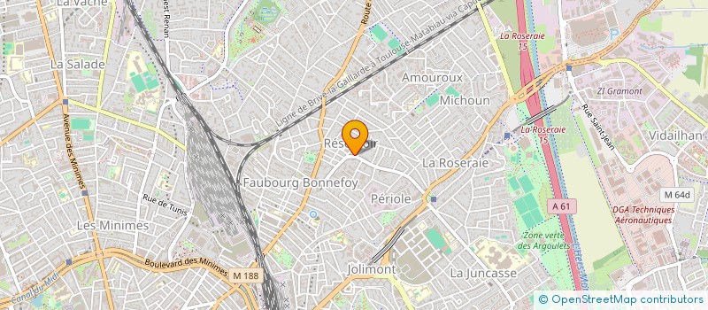 localisation de l'entreprise MONSIEUR JEAN-BAPTISTE POISSONNIER à TOULOUSE