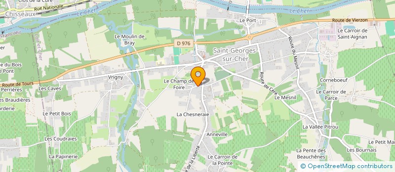 localisation de l'entreprise MONSIEUR JEAN-BAPTISTE PORTAIL  SAINT-GEORGES-SUR-CHER