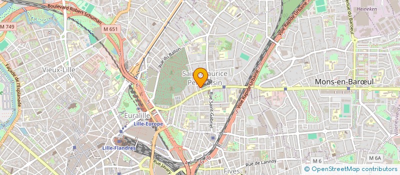 localisation de l'entreprise MONSIEUR JEAN-BAPTISTE PRIVAT à LILLE