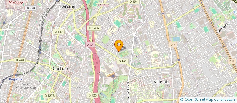 localisation de l'entreprise MONSIEUR JEAN-BAPTISTE PUPPI  VILLEJUIF