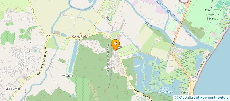 localisation de l'entreprise MONSIEUR JEAN BAPTISTE QUEZEL CRASAZ à FREJUS