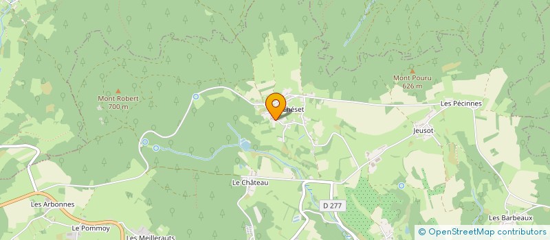 localisation de l'entreprise MONSIEUR JEAN-BAPTISTE QUINET  ROUSSILLON-EN-MORVAN