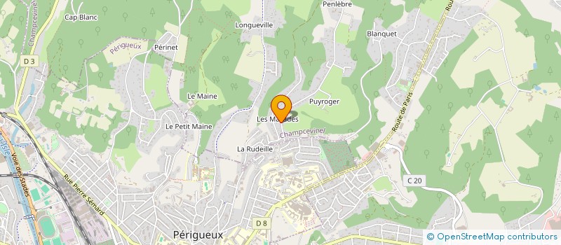 localisation de l'entreprise MONSIEUR JEAN-BAPTISTE REGNIER à ANTIBES