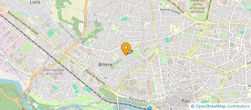 localisation de l'entreprise MONSIEUR JEAN-BAPTISTE RICHARD  BILLERE