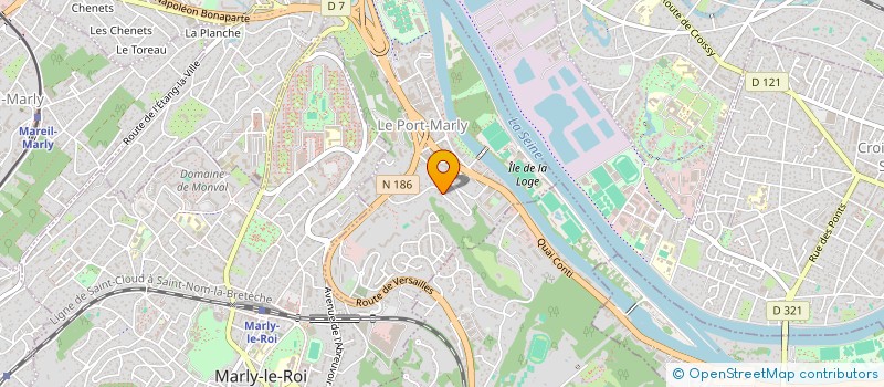 localisation de l'entreprise MONSIEUR JEAN-BAPTISTE ROATTA  LE PORT-MARLY