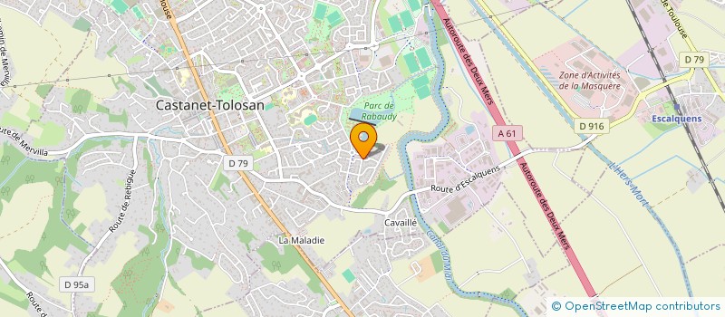 localisation de l'entreprise MONSIEUR JEAN-BAPTISTE ROBART à CASTANET-TOLOSAN