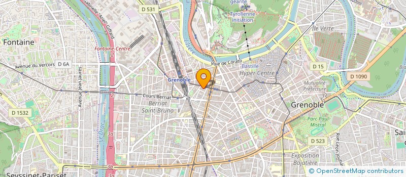 localisation de l'entreprise MONSIEUR JEAN-BAPTISTE ROBERT à GRENOBLE