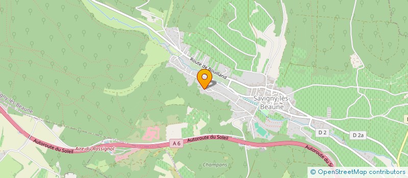 localisation de l'entreprise MONSIEUR JEAN-BAPTISTE ROCHET  SAVIGNY-LES-BEAUNE