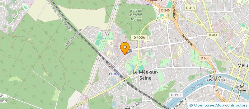 localisation de l'entreprise MONSIEUR JEAN-BAPTISTE ROSE-ANTOINETTE  LE MEE-SUR-SEINE