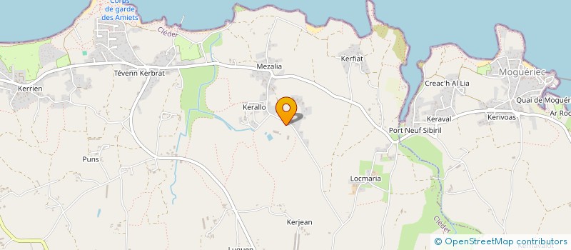 localisation de l'entreprise MONSIEUR JEAN BAPTISTE ROSEC à CLEDER