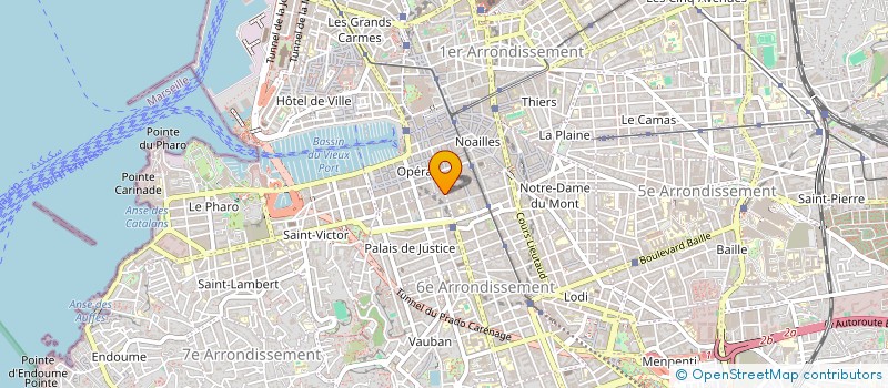 localisation de l'entreprise MONSIEUR JEAN-BAPTISTE ROSSI  MARSEILLE