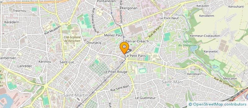 localisation de l'entreprise MONSIEUR JEAN-BAPTISTE ROUSTAN à BREST