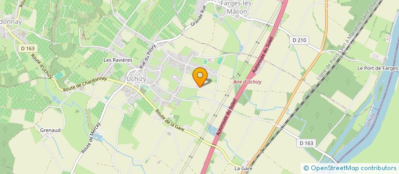 localisation de l'entreprise MONSIEUR JEAN-BAPTISTE ROUX  UCHIZY