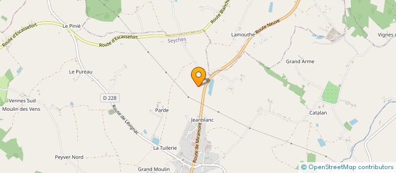 localisation de l'entreprise MONSIEUR JEAN BAPTISTE ROYER  SEYCHES