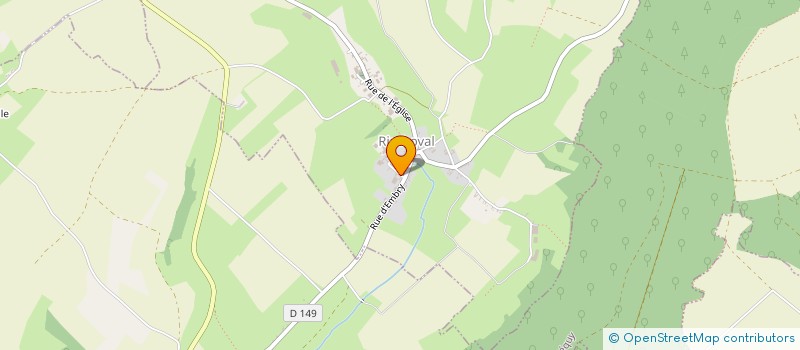 localisation de l'entreprise MONSIEUR JEAN BAPTISTE RUYSSEN  BAPAUME