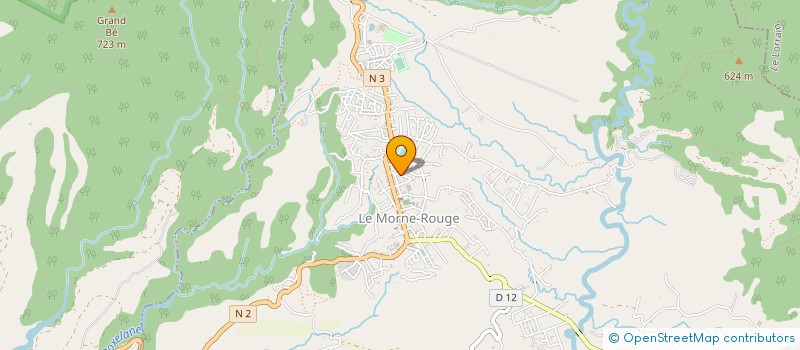 localisation de l'entreprise MONSIEUR JEAN-BAPTISTE SAINTE-LUCE à LE MORNE-ROUGE