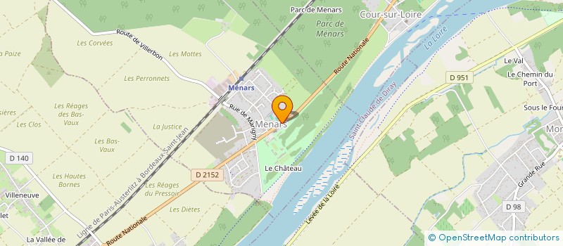 localisation de l'entreprise MONSIEUR JEAN-BAPTISTE SALLE  MENARS