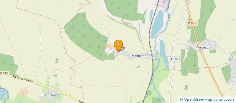 localisation de l'entreprise MONSIEUR JEAN-BAPTISTE SANGLIER  MILLY-SUR-THERAIN