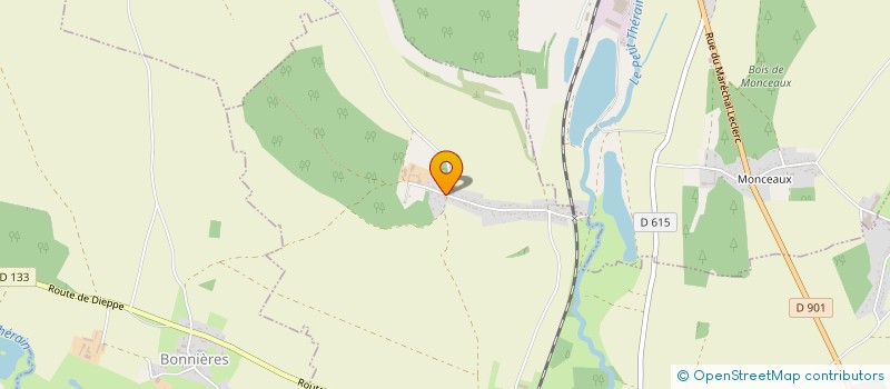 localisation de l'entreprise MONSIEUR JEAN-BAPTISTE SANGLIER  MILLY-SUR-THERAIN