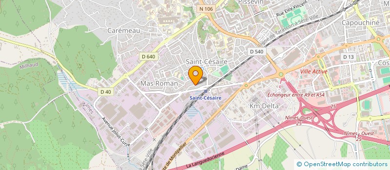 localisation de l'entreprise MONSIEUR JEAN BAPTISTE SCHENCK  NIMES