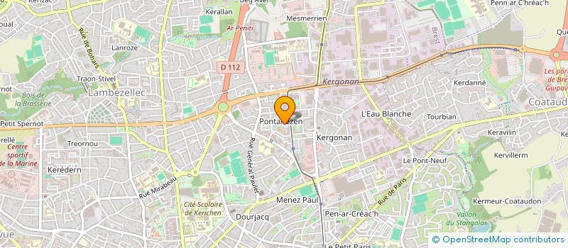 localisation de l'entreprise MONSIEUR JEAN-BAPTISTE SERVAIS à BREST