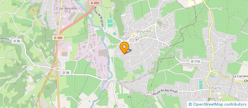 localisation de l'entreprise MONSIEUR JEAN-BAPTISTE SGUAGLIA  VOURLES