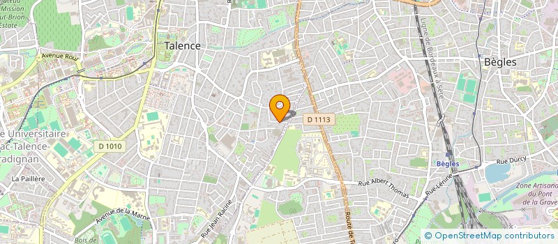 localisation de l'entreprise MONSIEUR JEAN BAPTISTE SIBARITA à TALENCE