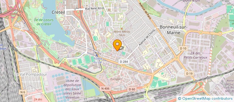 localisation de l'entreprise MONSIEUR JEAN-BAPTISTE SONEL à CRETEIL
