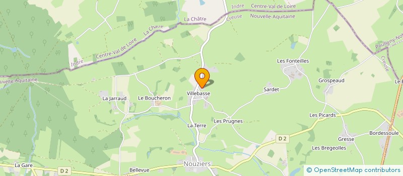 localisation de l'entreprise MONSIEUR JEAN BAPTISTE SOUART à NOUZIERS