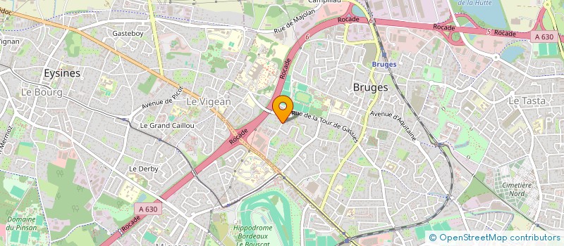 localisation de l'entreprise MONSIEUR JEAN BAPTISTE SPAGNOL à BRUGES