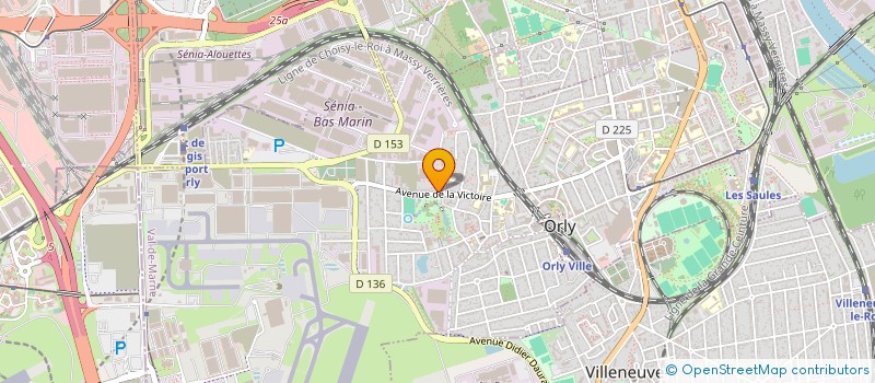 localisation de l'entreprise MONSIEUR JEAN-BAPTISTE SPIESER  ORLY