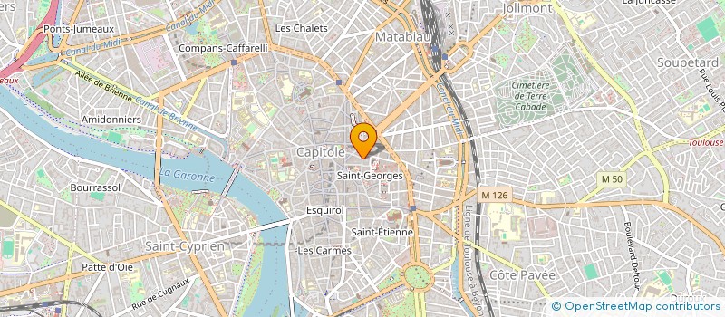 localisation de l'entreprise MONSIEUR JEAN-BAPTISTE STAVUN  TOULOUSE