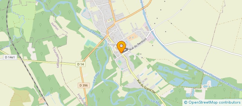 localisation de l'entreprise MONSIEUR JEAN BAPTISTE TALFUMIER  FRIGNICOURT