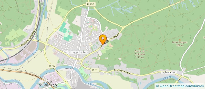 localisation de l'entreprise MONSIEUR JEAN BAPTISTE TANGUY  CHOISY-AU-BAC