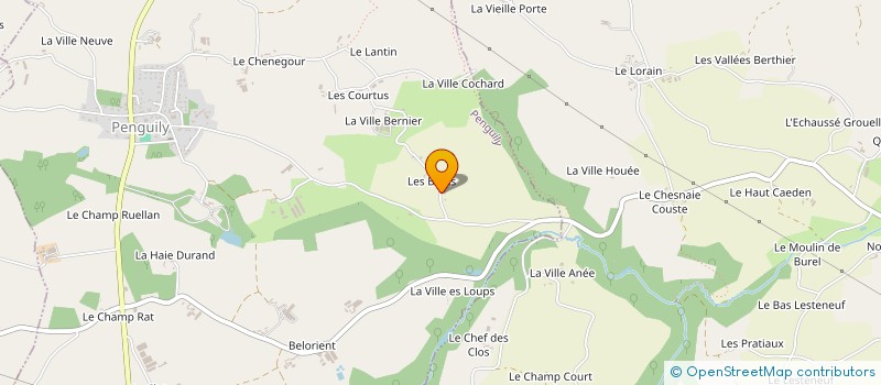 localisation de l'entreprise MONSIEUR JEAN-BAPTISTE TARDIVEL  PENGUILY