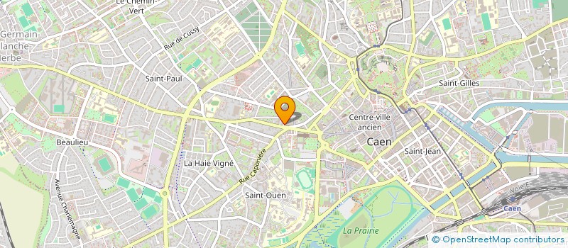 localisation de l'entreprise MONSIEUR JEAN-BAPTISTE TAUPIN à CAEN