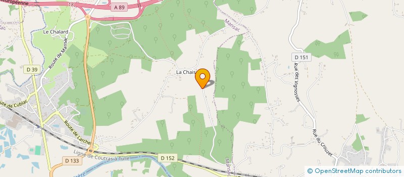 localisation de l'entreprise MONSIEUR JEAN-BAPTISTE TAURISSON  MANSAC