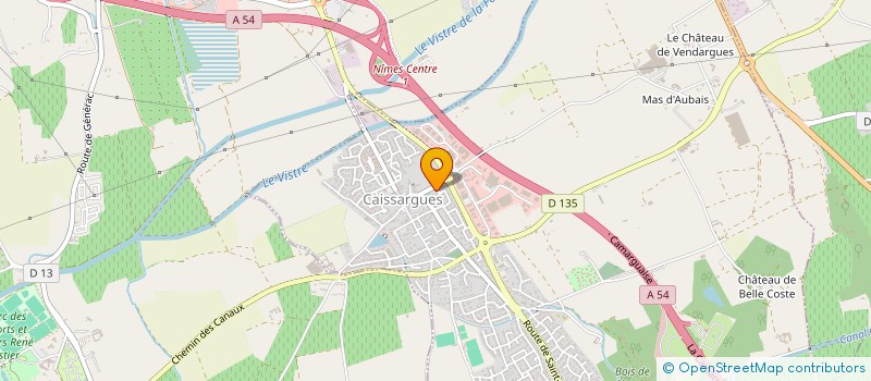 localisation de l'entreprise MONSIEUR JEAN-BAPTISTE TERRYN  CAISSARGUES