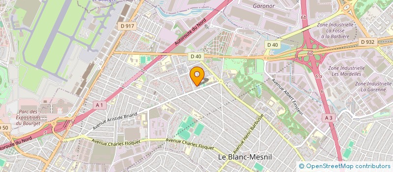 localisation de l'entreprise MONSIEUR JEAN-BAPTISTE TERTULIEN à LE BLANC-MESNIL