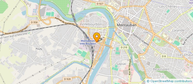 localisation de l'entreprise MONSIEUR JEAN-BAPTISTE TERZIBACHIAN  MONTAUBAN