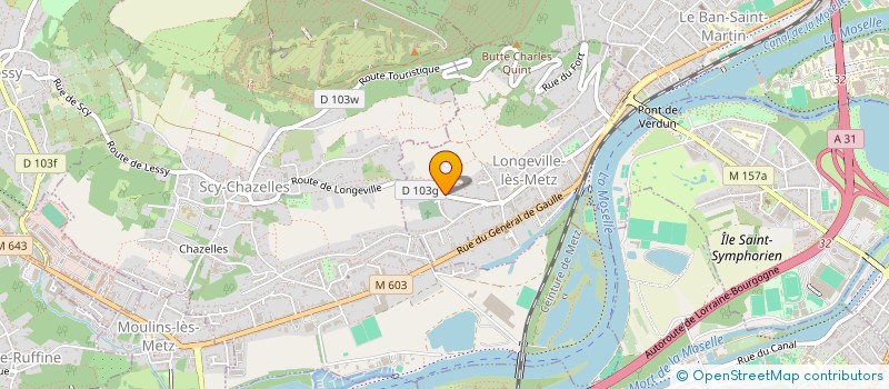 localisation de l'entreprise MONSIEUR JEAN-BAPTISTE THOMAS à LONGEVILLE-LES-METZ